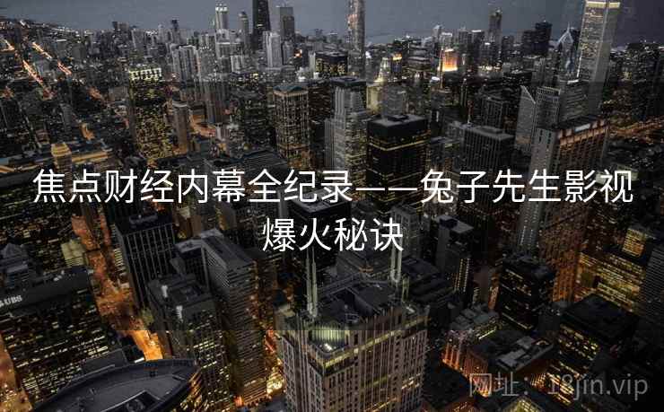 焦点财经内幕全纪录——兔子先生影视爆火秘诀