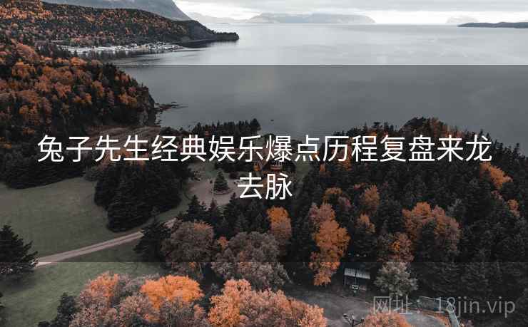 兔子先生经典娱乐爆点历程复盘来龙去脉