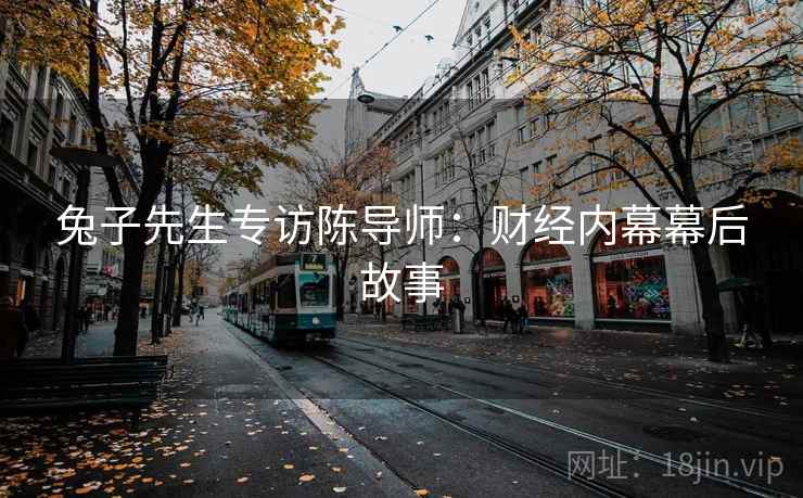 兔子先生专访陈导师：财经内幕幕后故事