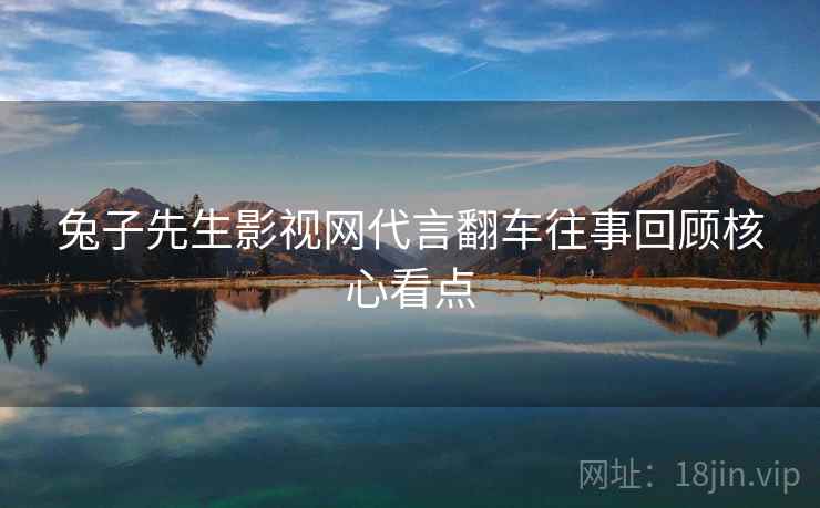 兔子先生影视网代言翻车往事回顾核心看点